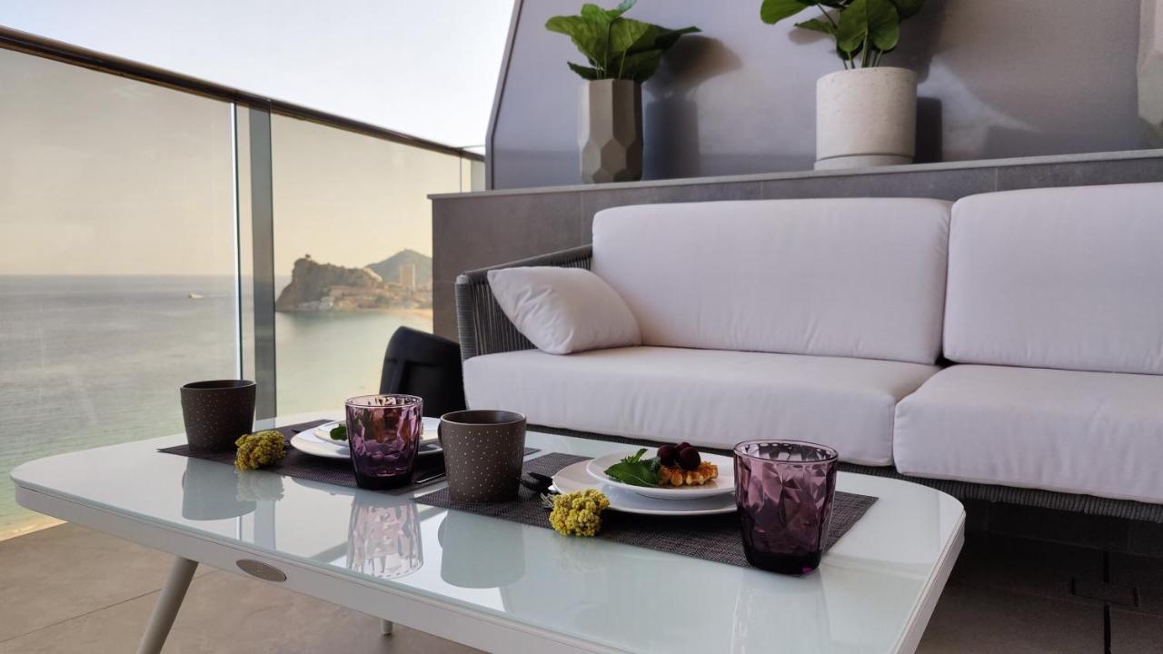 Sunset Cliffs Modern Apartment Benidorm Exteriör bild