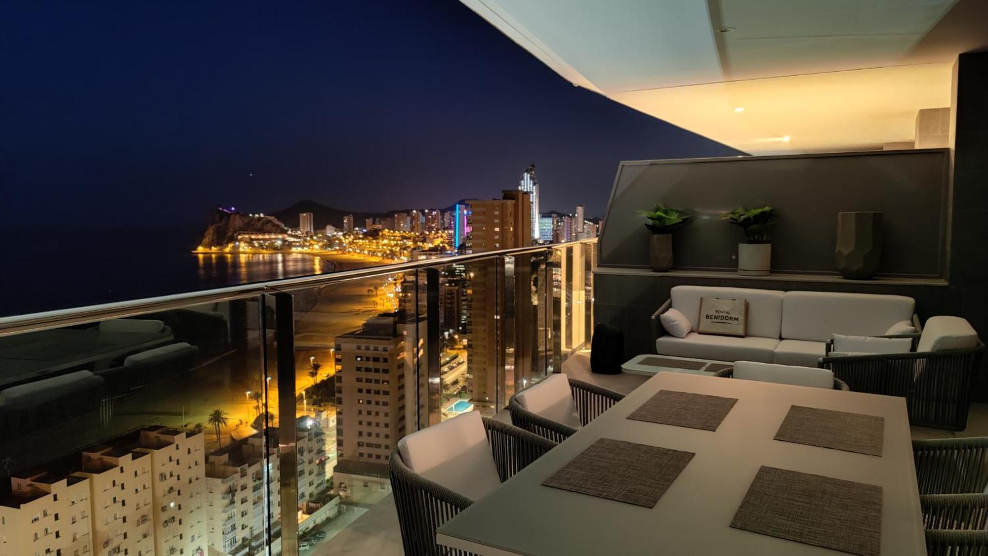 Sunset Cliffs Modern Apartment Benidorm Exteriör bild